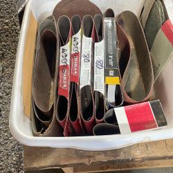 Quality Diablo sending belts 3 x 21 were 3-36 Grit 380 grit and three 120 grit plus