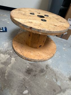 Free. Wooden spool