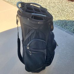 Fila 6 Way Vintage Cart Bag Black 