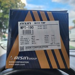 Toyota prius OEM Aisin water pump WBT-190