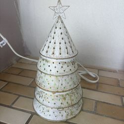 SCENTSY Starry Christmas Electric Metal Tree Wax Melt Warmer