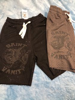 Black Saint varsity shorts s,m,l,xl