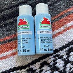 Blue Cotten Apple Barrel Paint 2fl Oz