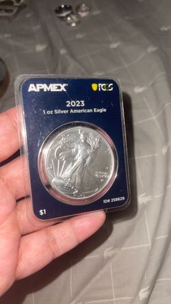 APMEX First Strike 2023 American Silver Eagle 1oz