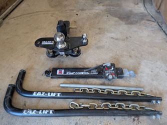 Weight leveling / distribution hitch