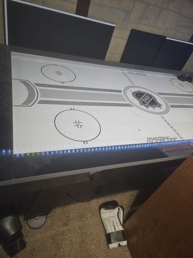 Air Hockey Table With Ping Pong Top