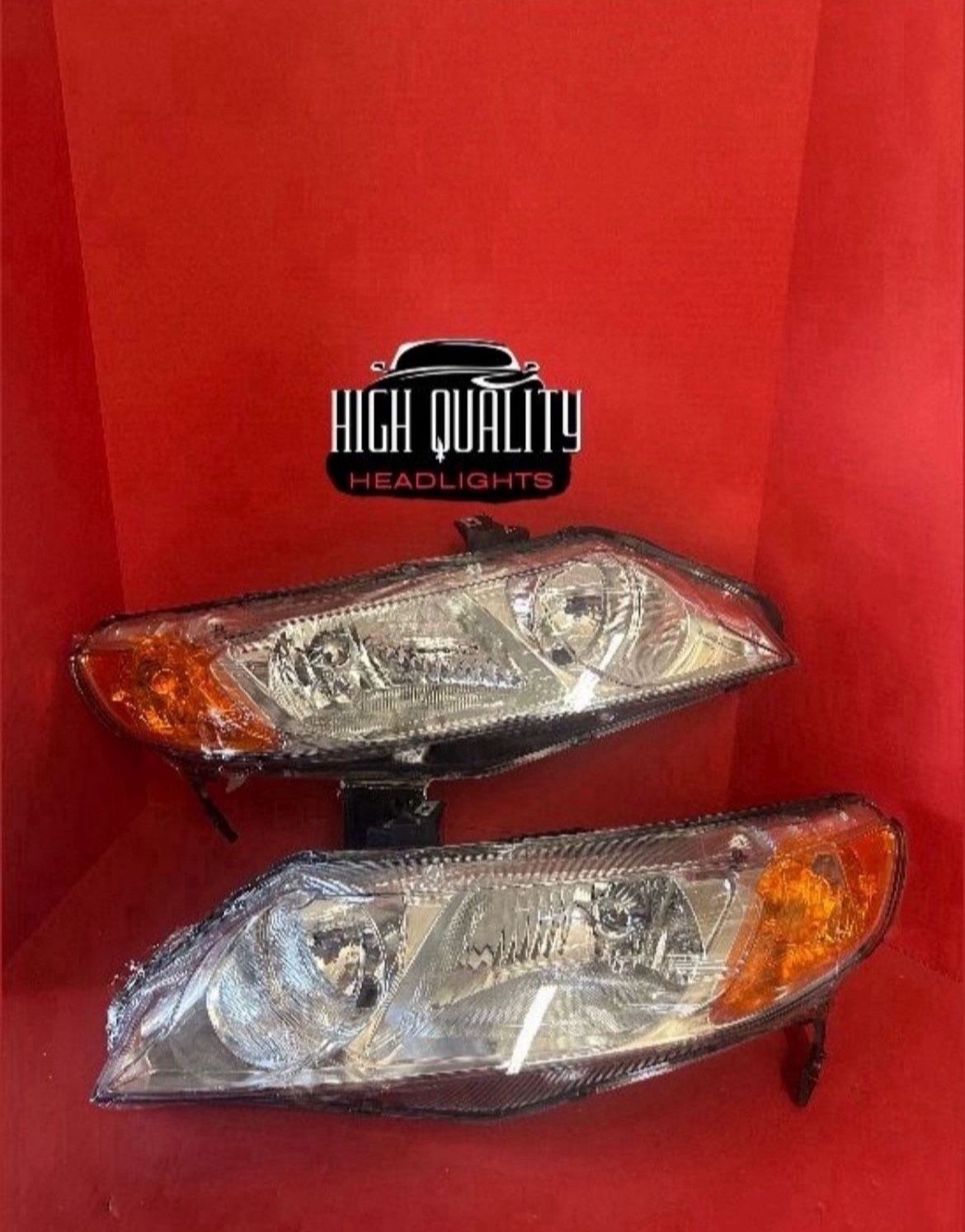 Honda Civic 2006. 2011 headlights.