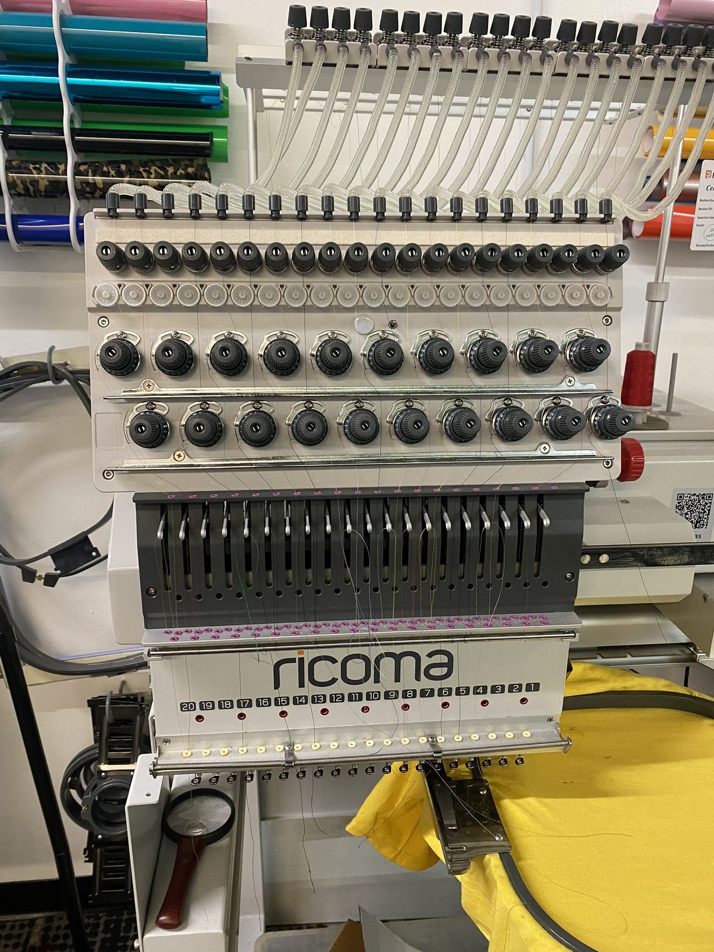 MT-2001-8S Single-head commercial embroidery machine
