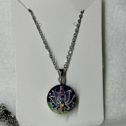 Lotus flower Pendant Necklaces