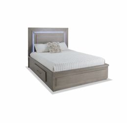 Storage plate form bed
