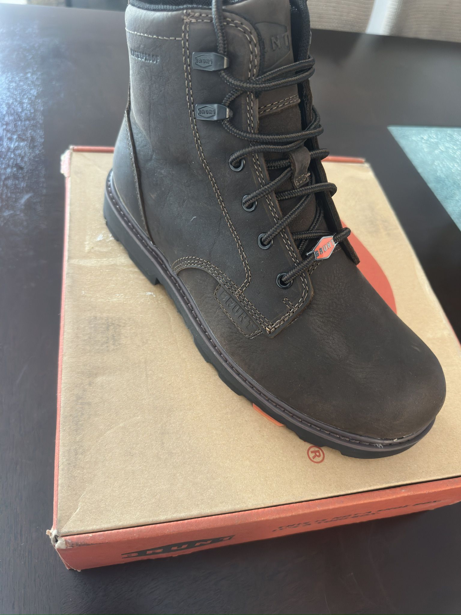 Brunt Work Boots 9 1/2 NEW