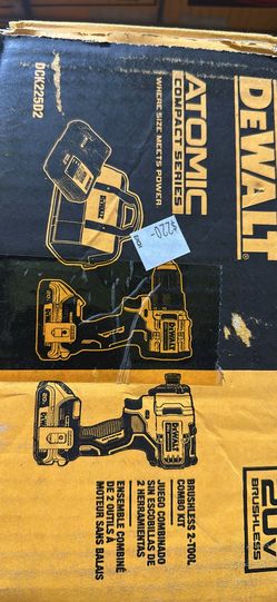 Dewalt 18v 2 tool combo kit $220 (financing available)
