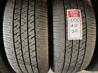 255/40/20 Bridgestone (2 Tires)