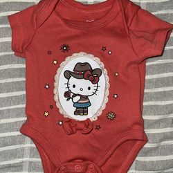 Hello kitty Newborn Shirt