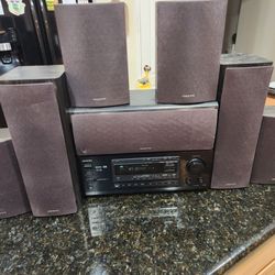 Onkyo 5.1 Model Tx- DSD575X with 7pc Onkyo Speakers