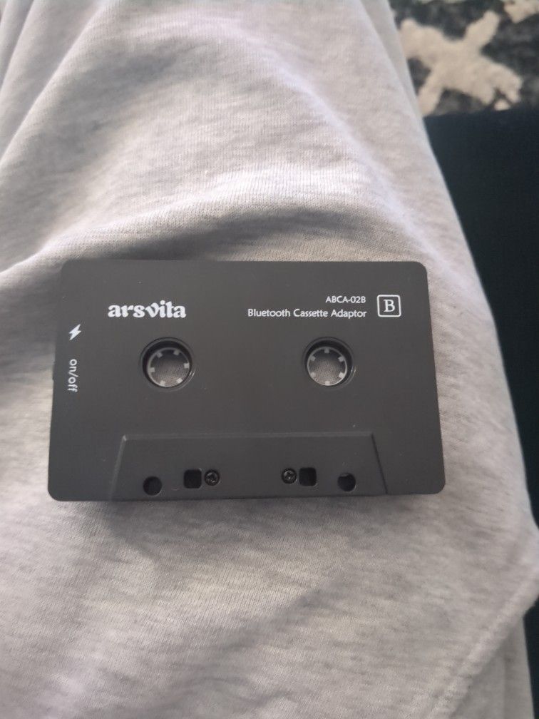 Arsvita Car Audio Bluetooth Wireless Cassette Receiver Tape Player Bluetooth