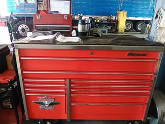 Snap on tool box