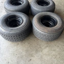 Golf cart tires