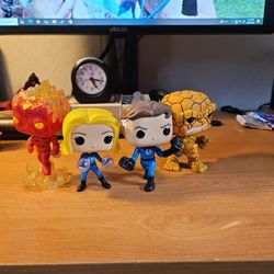 Funky Pop Fantastic Four Bobble Head Figures