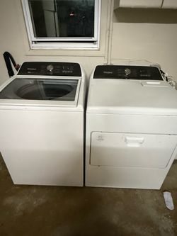 Washer and dryer set electric