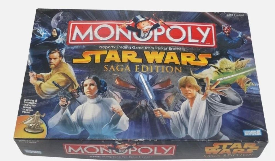 Monopoly Game-Star Wars Saga Edition