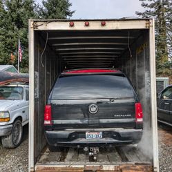 27 FT ALUMINUM STORAGE CONTAINER 
