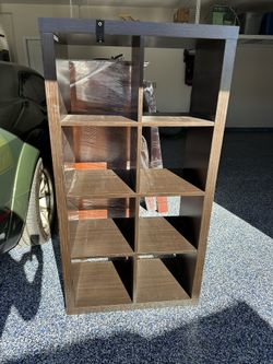 Wooden Cube Shelf Storage 
