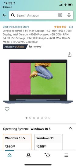 Lenovo Ideapad Laptop