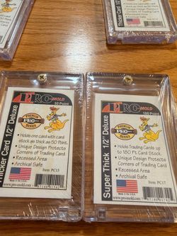 Pro mold 50 point and 180 point card holder.