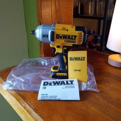 DeWalt.  20v. New XR. Impact. Wrench.  1/2".  3 Speed.   Brushless Motor 