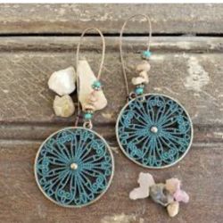 New Boho Vintage Style Earrings. 
