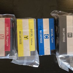 4-Pack HP 950XL/951XL Black/Cyan/Magenta/Yellow High Yield Ink Cartridge