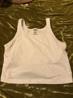 Large Pink White Top/bra 