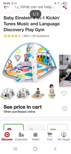 Baby Einstein 4 in 1 kickin tunes playmat