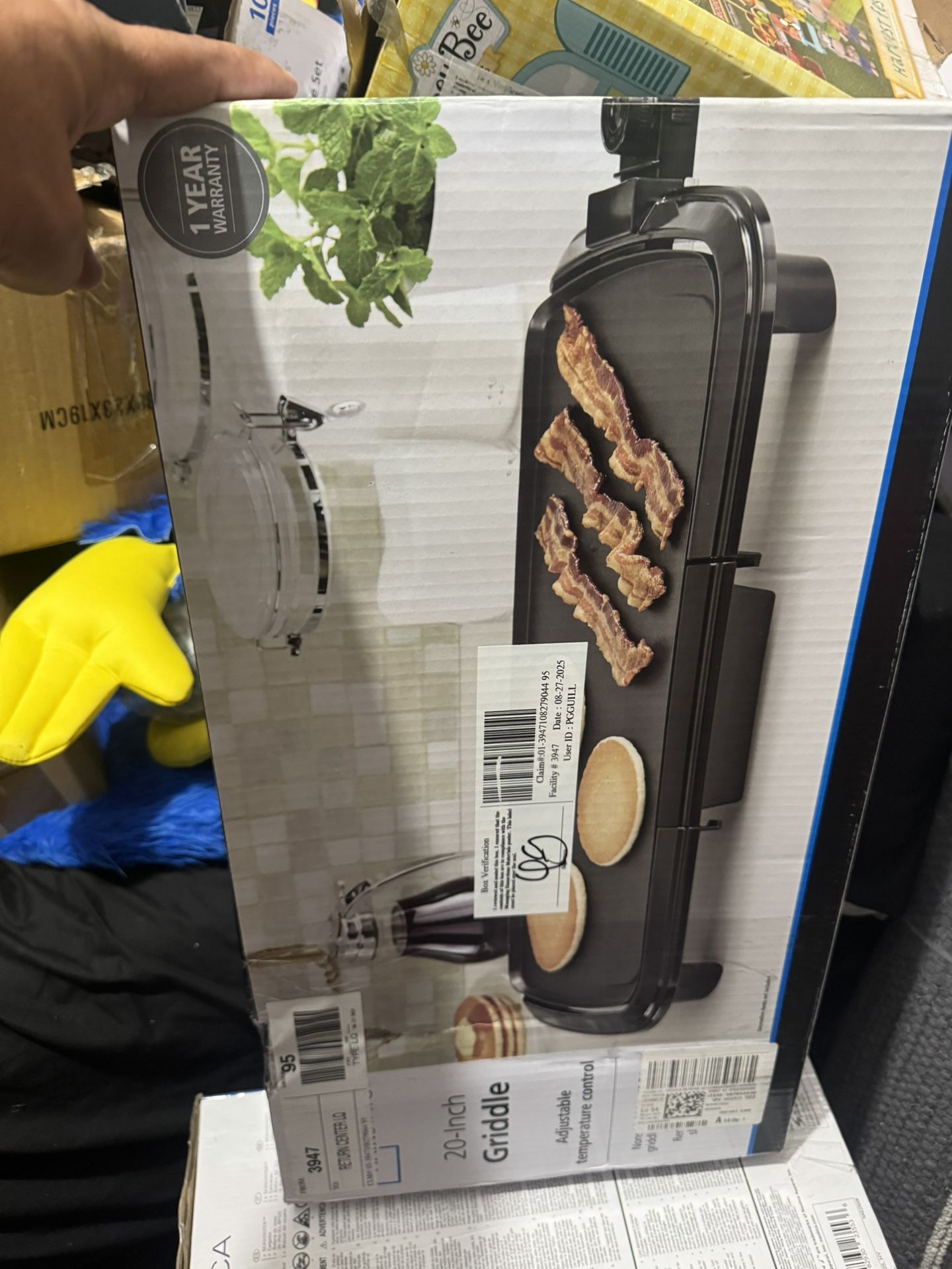 20 inch electric griddle