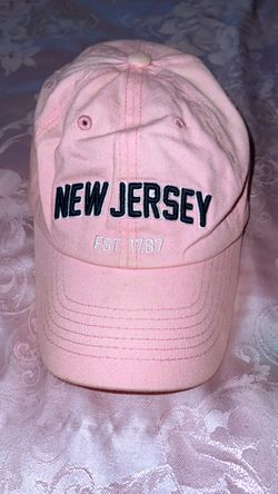 New Jersey Est. 1787 Pink Baseball Cap