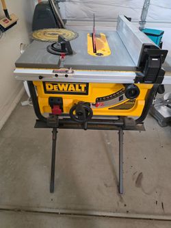 Dewalt table saw and rigid miter saw