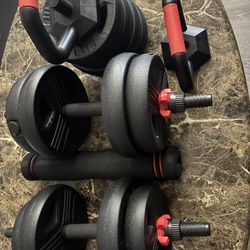 Adjustable Dumbbell Set 