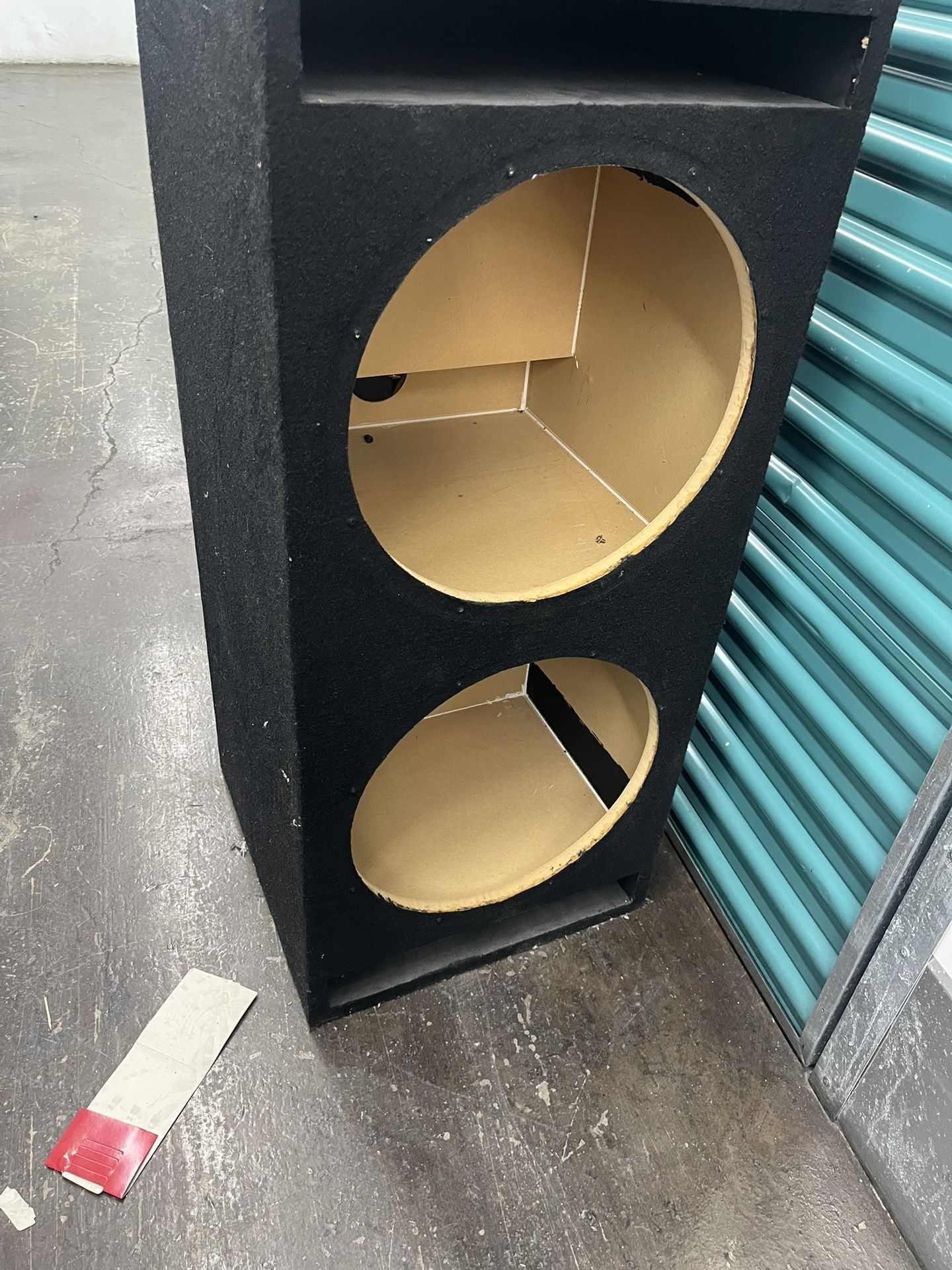 Speaker Box For 15’ Speakers With Two 15s