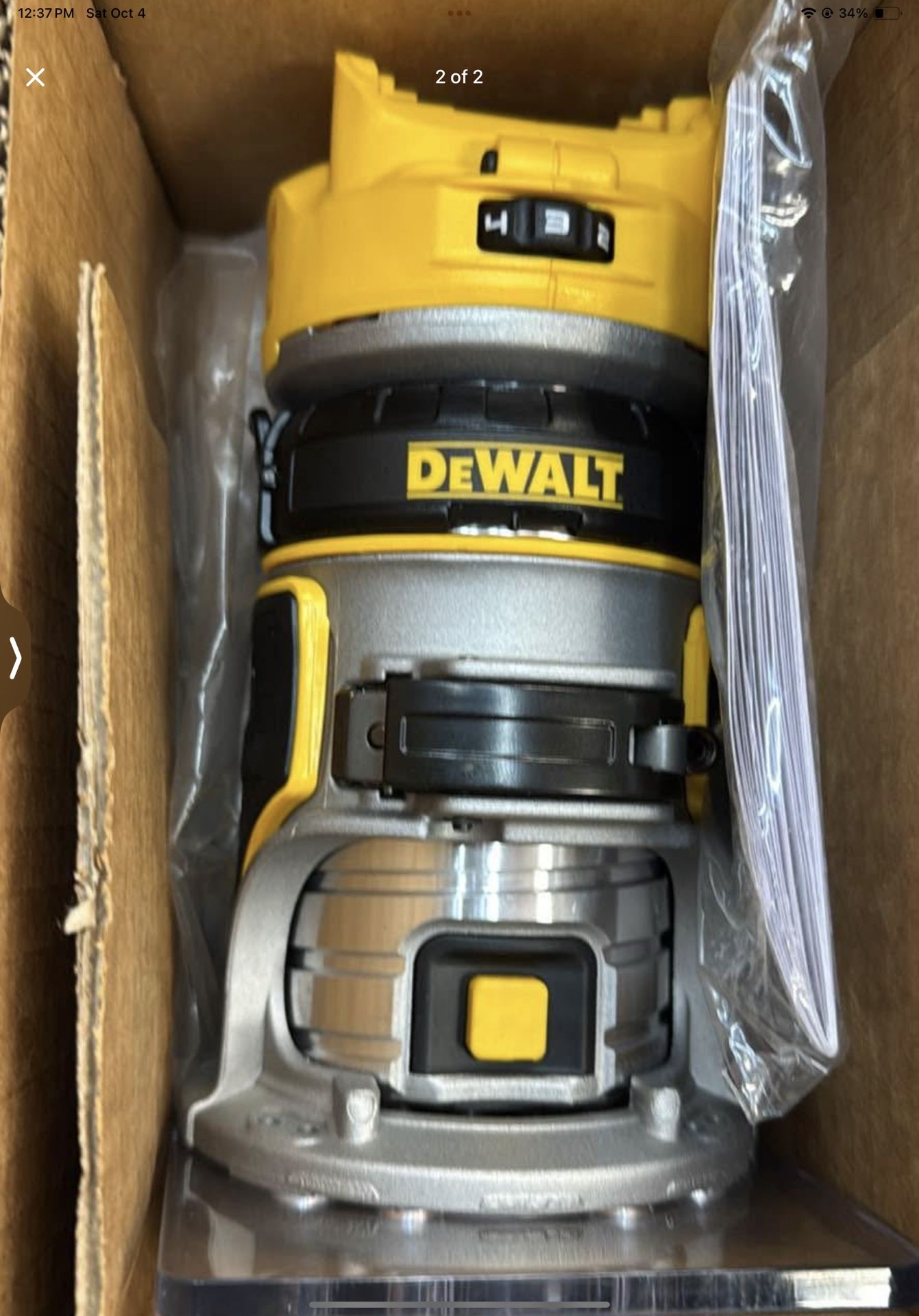 Dewalt 20v Compact Router Tool Only