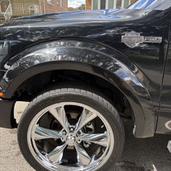 ford f150 24’s chrome rims 6x135