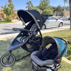 Jogger New Born Car Seat Plus Stroller