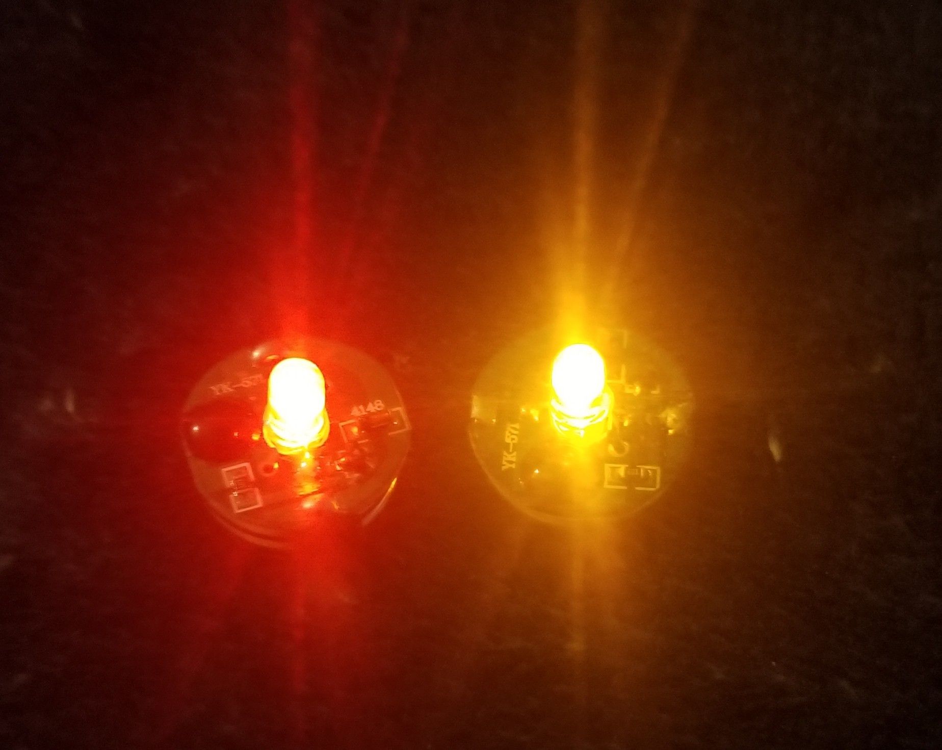 Red & Yellow Mix Flashing Lights