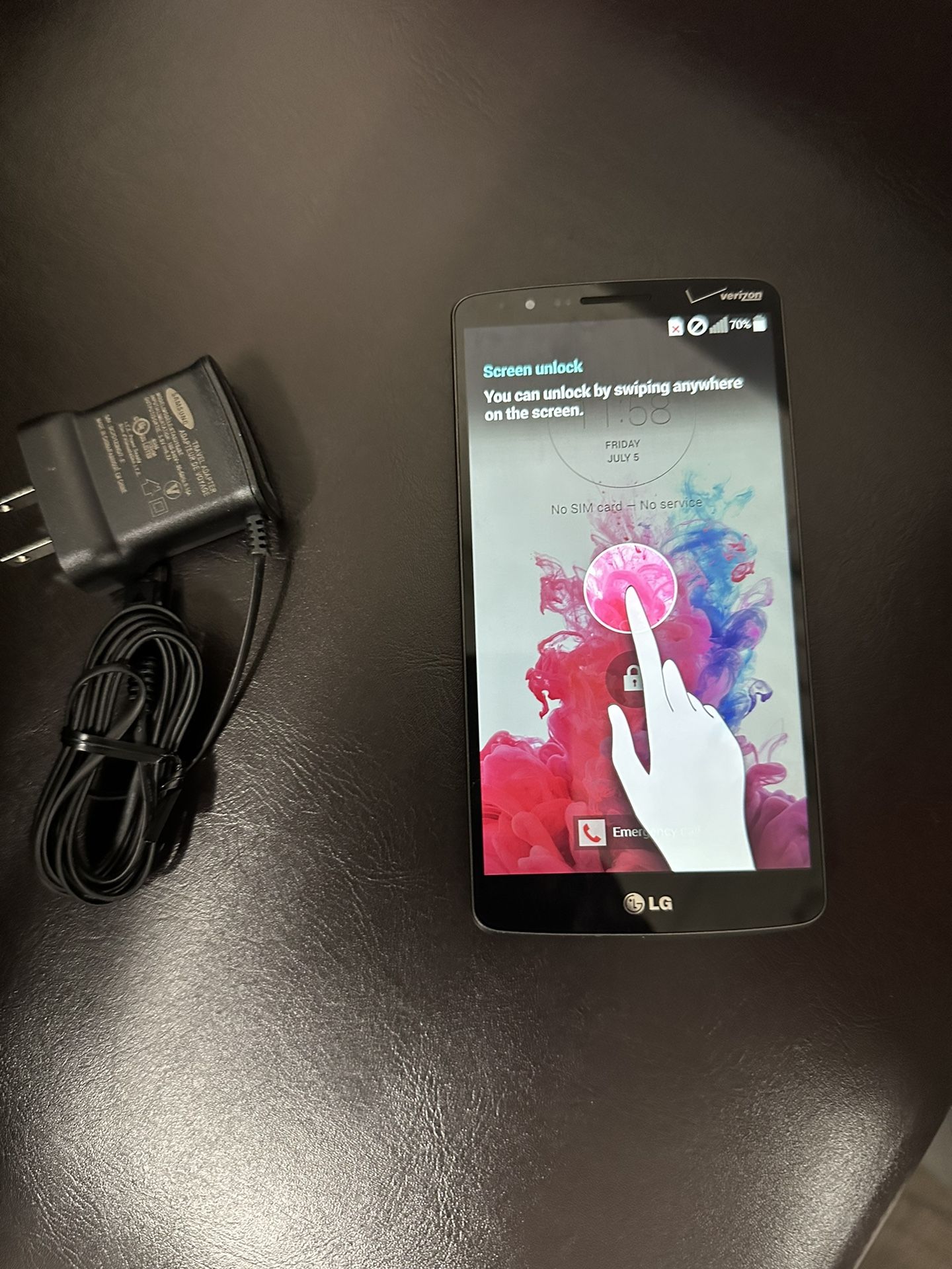 LG G3 VS985 32GB Black Verizon Wireless Smartphone- Unlocked Tested, Working