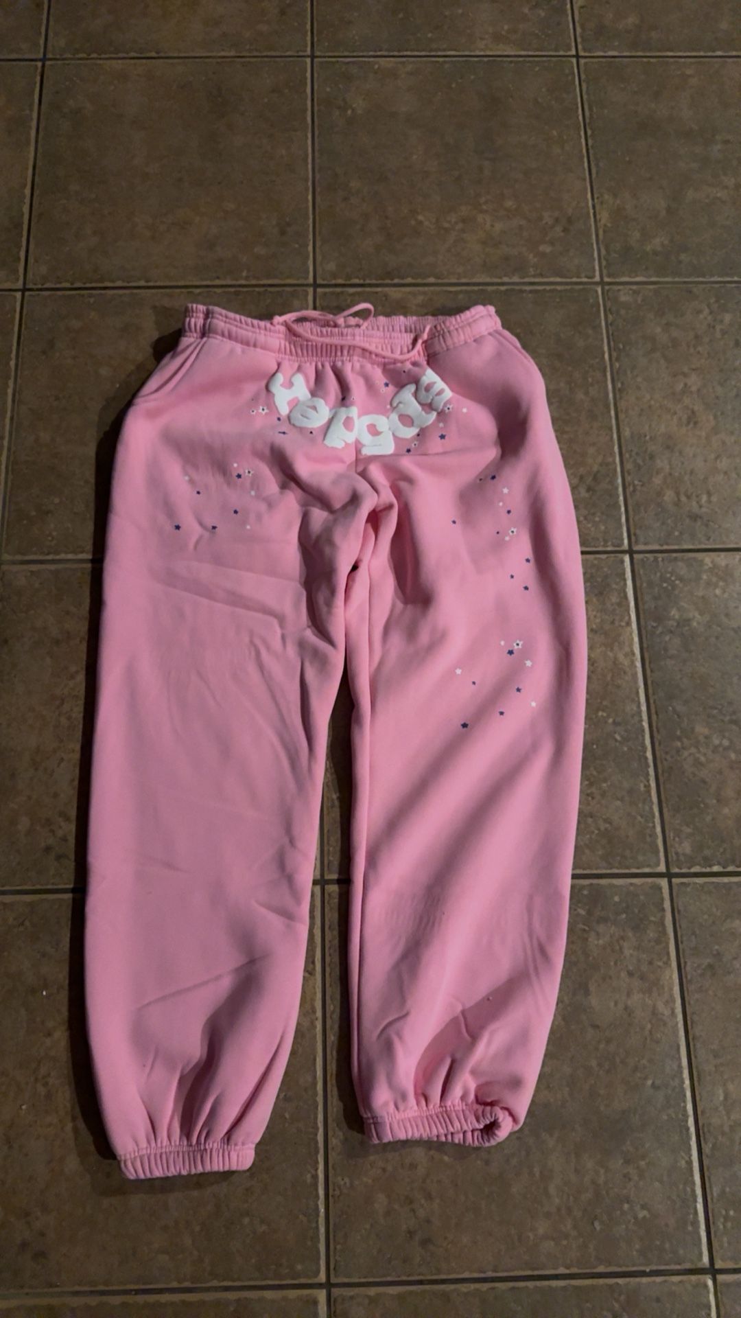 Pink Spider Joggers