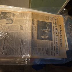 Los Angeles Times November 5th 1980 Reagan Wins