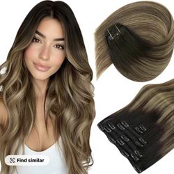 Real Human Hair Extensions  (read)