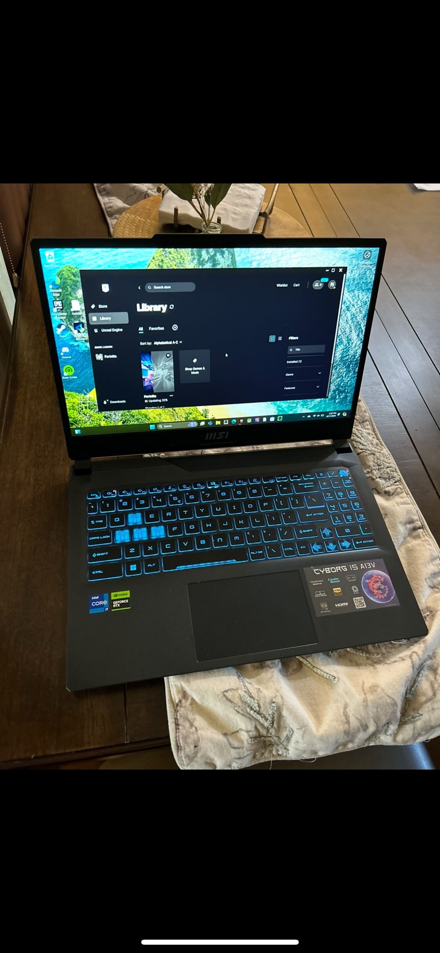 Gaming Laptop 240fps