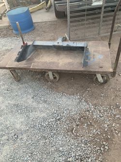 Flatbed Dolly for moving heavy loads