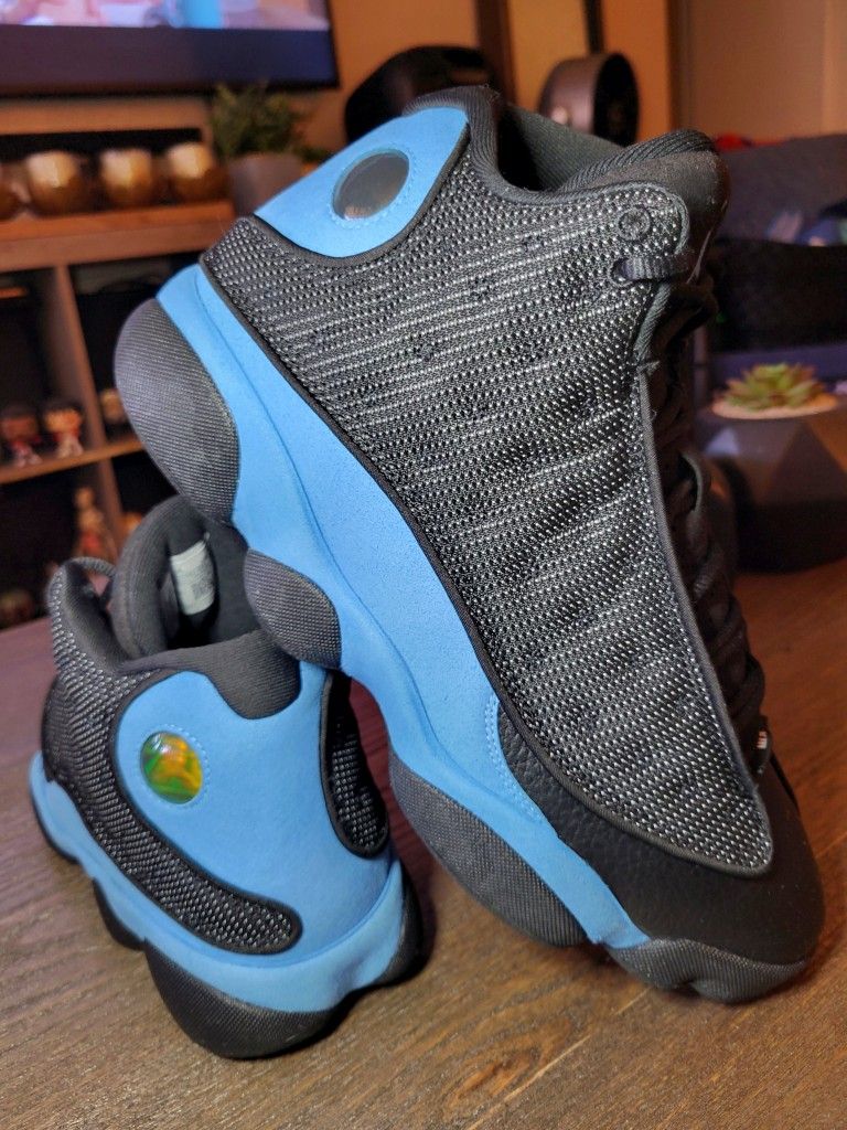 JORDAN 13 RETRO 'BLACK UNIVERSITY BLUE'